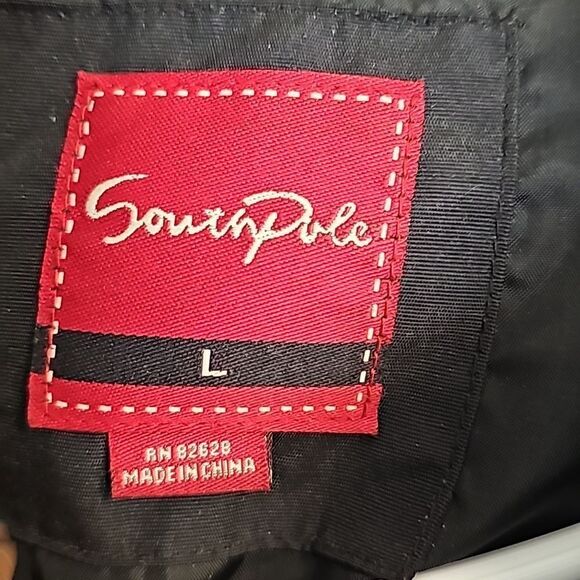 VINTAGE 90'S SOUTH POLE BOMBER JACKET SIZE L - Picture 4 of 4